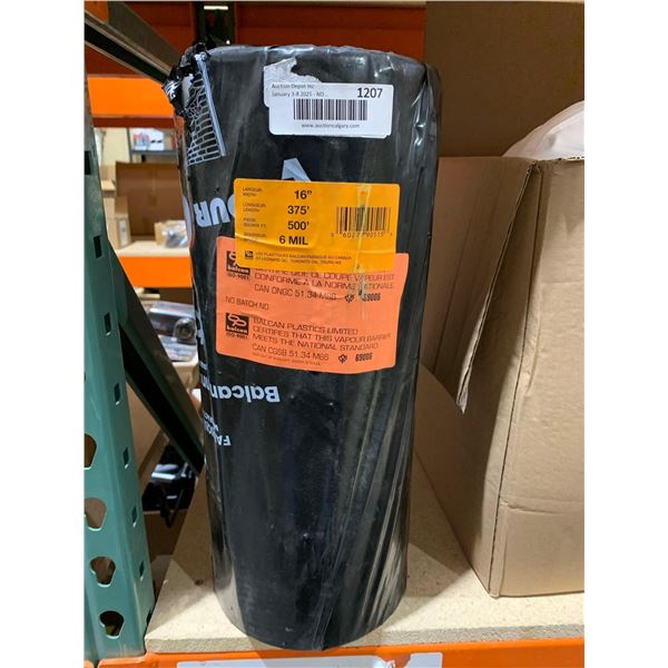 Balcan Plastics 16in x 375ft Vapor Barrier Film