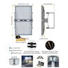 Image 1 : STASUN 200W LED Flood Light, 5000K, Gray