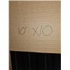 Image 2 : 10' Aluminum downspout - Black- Lot of 10
