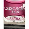 Image 2 : Cascades Fluff Ultra 2 Ply Bathroom Tissue 6 x 8 Rolls