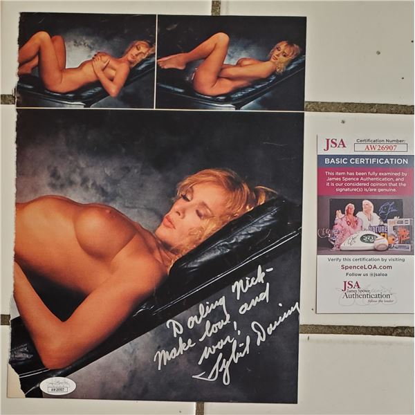 Sybil Danning  Signed 8” x 10” Photo.  JSA COA.