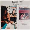 Image 2 : Reagan Foxx.  Signed 8” x 10” Photo.  JSA COA.  Photo proof.