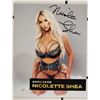 Image 1 : Nicolette Shea 8” x 10” Signed Photo.  JSA COA.