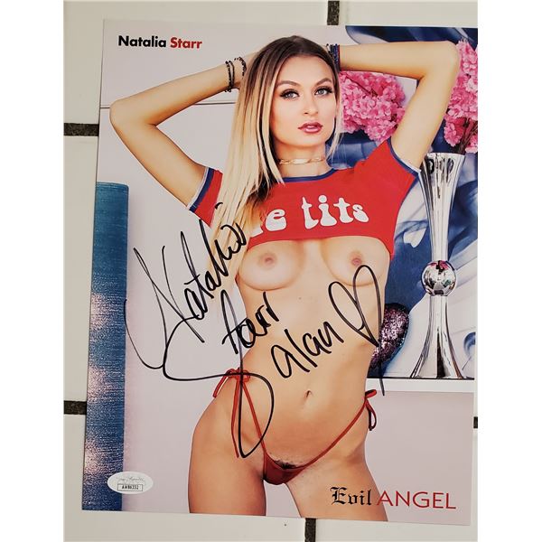 Natalia Star.  Signed 8” x 10” Photo.  JSA COA.  Photo proof.