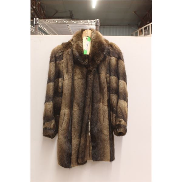*Real Fur Coat - Size M