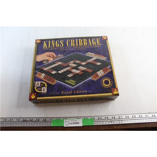 Kings Cribbage Royal Edition Family Game