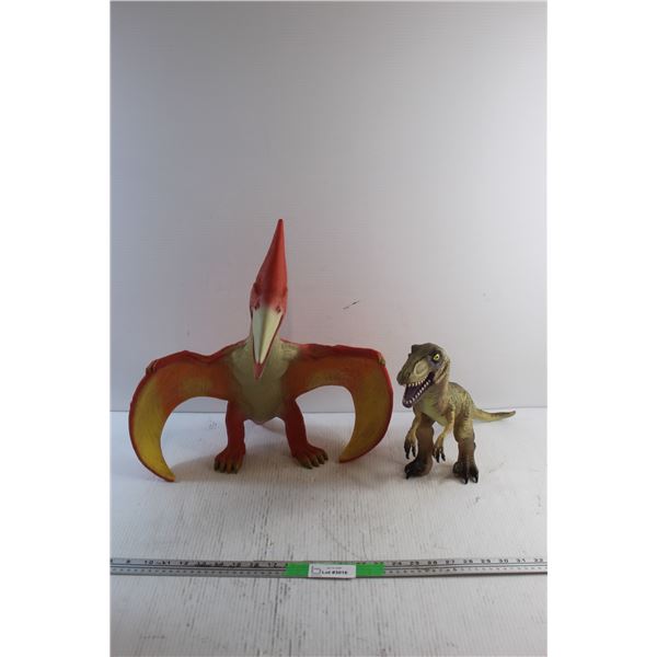 (2) Dinosaur Toys