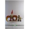Image 1 : (2) Dinosaur Toys