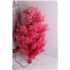 Image 5 : Pre Lit Pink Tree - As Is