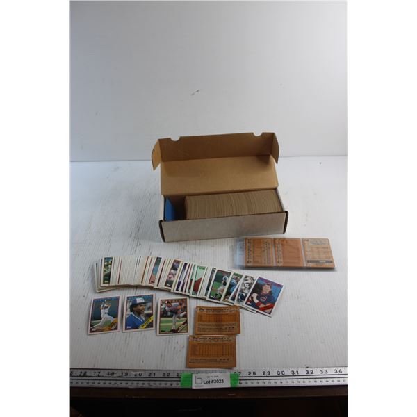 1988 Topps Baseball Trading Cards