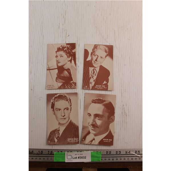 (4) Portrait Post Cards