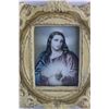 Image 2 : Convex Glass Religious Print in Plaster Frame 16'' x 14''