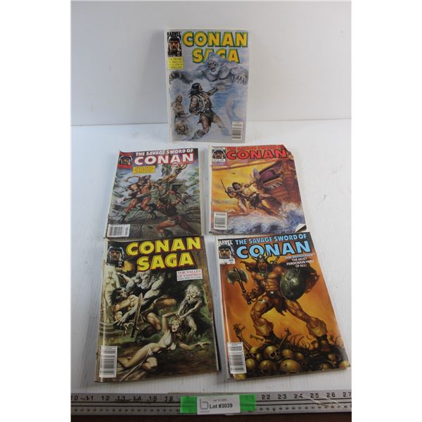 (5) Conan Saga Comics