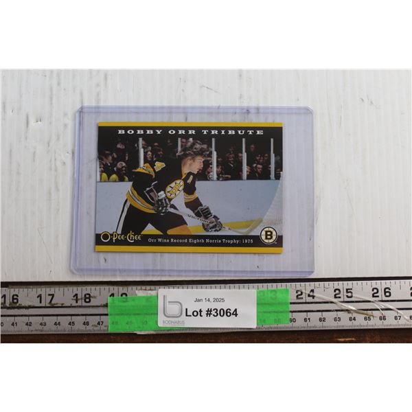 O Pee Chee Bobby Orr Tribute Hockey Trading Card - Authenticity Not Guaranteed