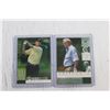 Image 2 : Upper Deck Mike Weir and Arnold Palmer Golf Trading Cars - Authenticity Not Guaranteed