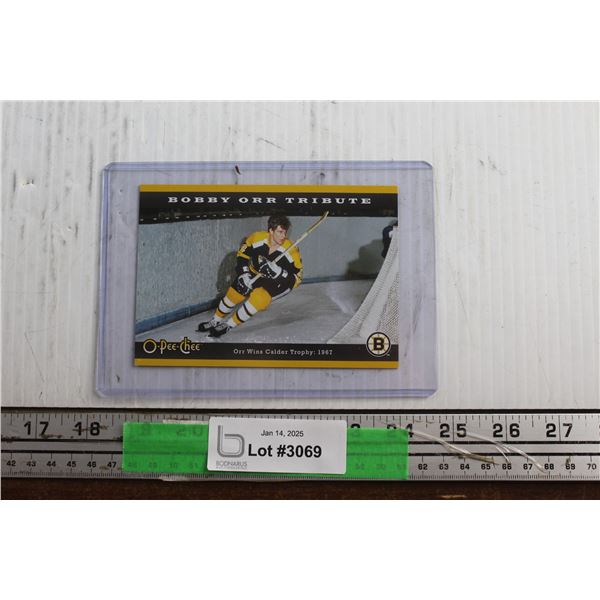 O Pee Chee Bobby Orr Tribute Hockey Trading Card - Authenticity Not Guaranteed