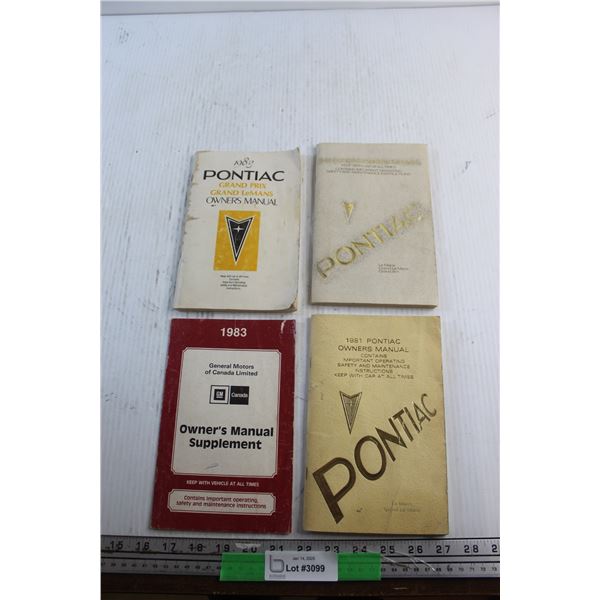 General Motors and Pontiac Owner's Manuals