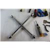 Image 6 : 3 pc Reciprocating Saw Multi Scraper Set, Tire Wrench, Screwdrivers, Chisel and Wire Cutters