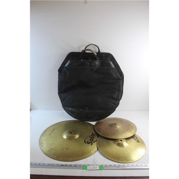 (3) 18'' & 13'' Cymbals and Bag