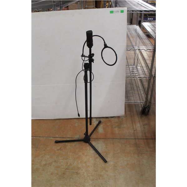 *Microphone and Stand