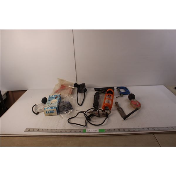 (2) Antifreeze Testers, Mini Screwdrivers, Circuit Tester, Misc.