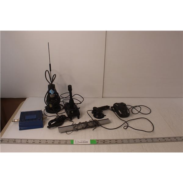 Wilson Cellphone Antenna Booster & Cobra Radar Detector- As Is