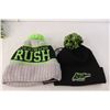 Image 3 : (2) Saskatchewan Rush Toques- New & Scarf