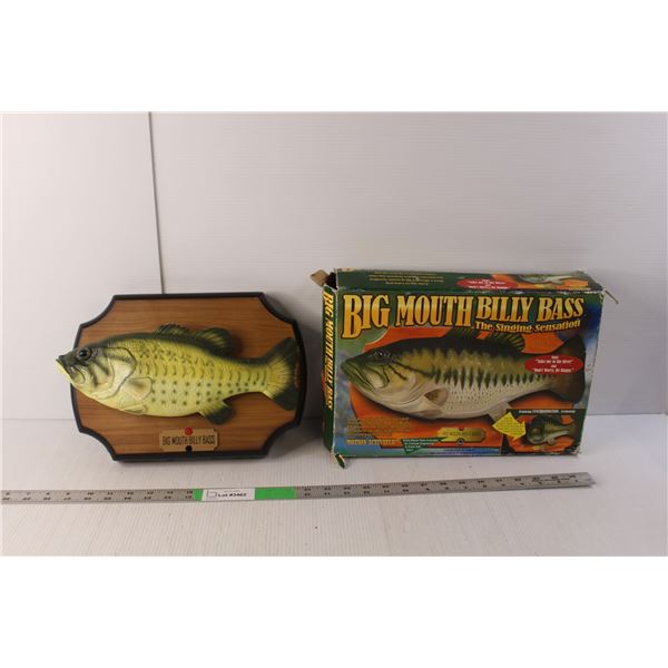 Big Mouth Billy Bass Singing Fish- As Is