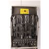 Image 2 : Metal Tool Case with Wrenches, Sockets, Misc.