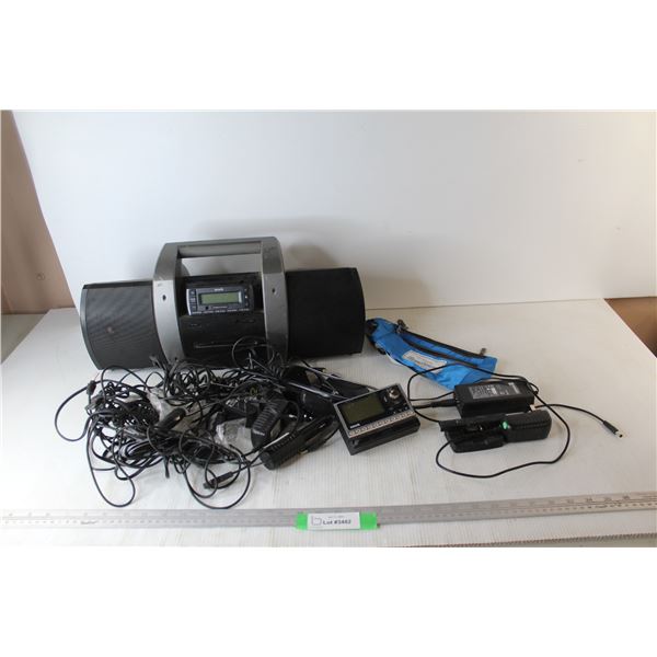 Sirius Radio, Brewhouse Fanny Pack, Cords, Misc- All As Is