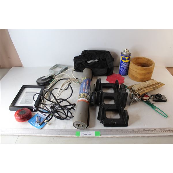 Duramax Anti- Slip Shelf Liner- NIB, Frameworks 4'' x 6'' Picture Frame, Can Of WD-40