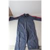 Image 5 : (2) Children's Denim Clothing Pieces- Both Approx. Size 2, Children's Leather Like Laced Shoes- As I