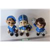 Image 1 : (3) Whiteware Sport Figurines- Tallest Is 11.5'' Tall