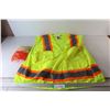 Image 1 : Glo Wear Reflective Vest- Size XXL, Long Cuff Latex Gloves- Size Large, NIB