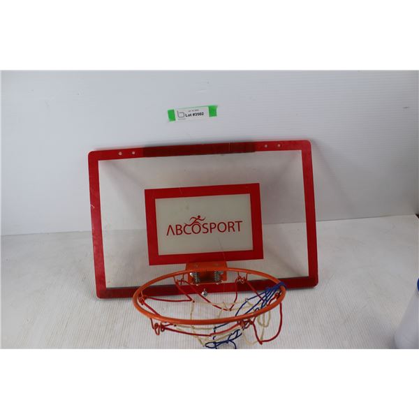 Abcosport Wall Hung Basketball Hoop- Some Cracks In Backboard