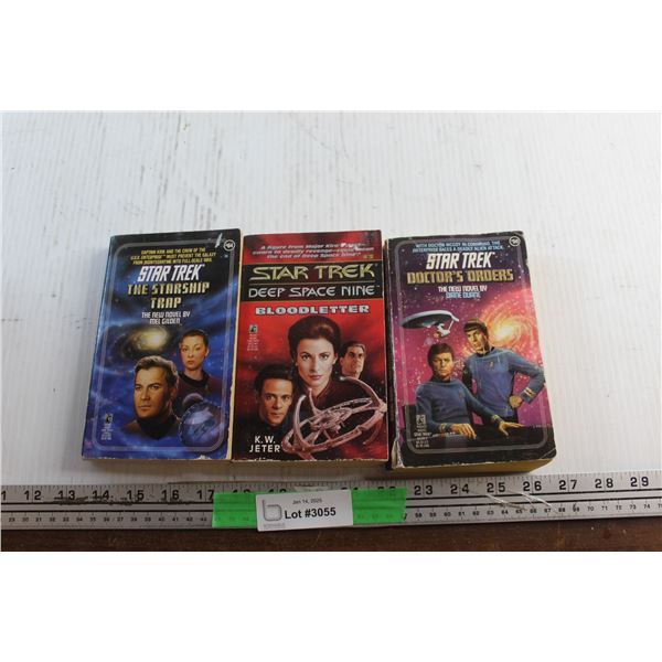 (3) Star Trek Books