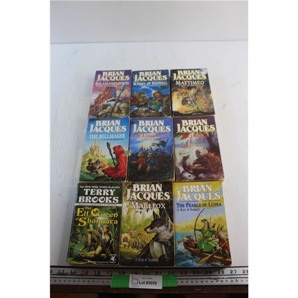 (9) Brian Jacques Books