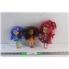 Image 1 : (3) Strawberry Shortcake and Friends Dolls