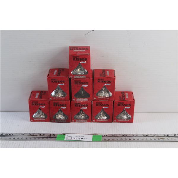 (9) Hershey's Kisses Candies - Sealed
