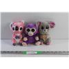 Image 1 : (3) TY Plush Toys