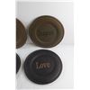 Image 2 : (4) Plate Wall Decor