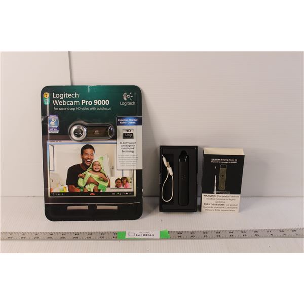 Logitech Webcam Pro 9000- Sealed & Caliburn G Vaping Device