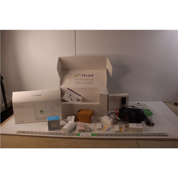 Wicked Audio Headphones & Telus Smarthome Security System- As Is