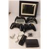 Image 3 : (4) Game Controllers, Digital Photo Frame 10.75" x 9" (No Cord), Bop It Game, Garmin Nuvi GPS (No Co