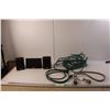 Image 1 : (3) Speakers- Panasonic, RCA, (3) Extension Cords, Varying Lengths
