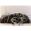 Image 3 : Lot of Cords- Car Charger, Tonor Condenser Mic, 12.8V Battery Charger, Misc. As Is