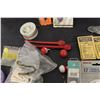 Image 7 : Lot of Assorted Fishing Items - J-Hooks, Treble Hooks, Lone Tail Bait, Line Weights, Etc.