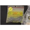 Image 9 : Lot of Assorted Fishing Items - J-Hooks, Treble Hooks, Lone Tail Bait, Line Weights, Etc.