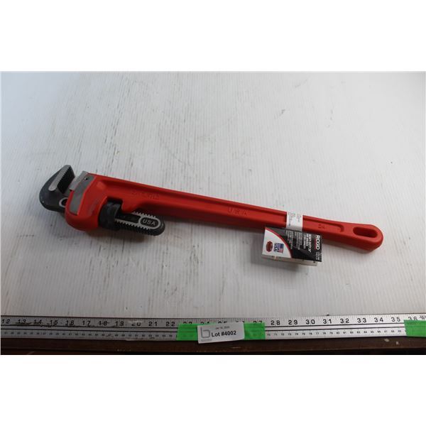 Ridgid 24'' Heavy Duty Pipe Wrench