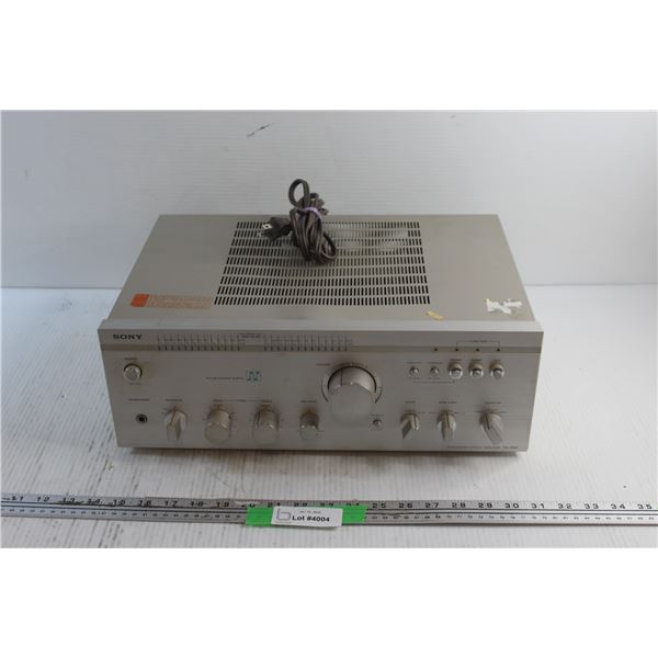 Sony Integrated Stereo Amplifier - Tested